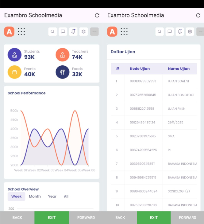 LMS Exambro Schoolmedia